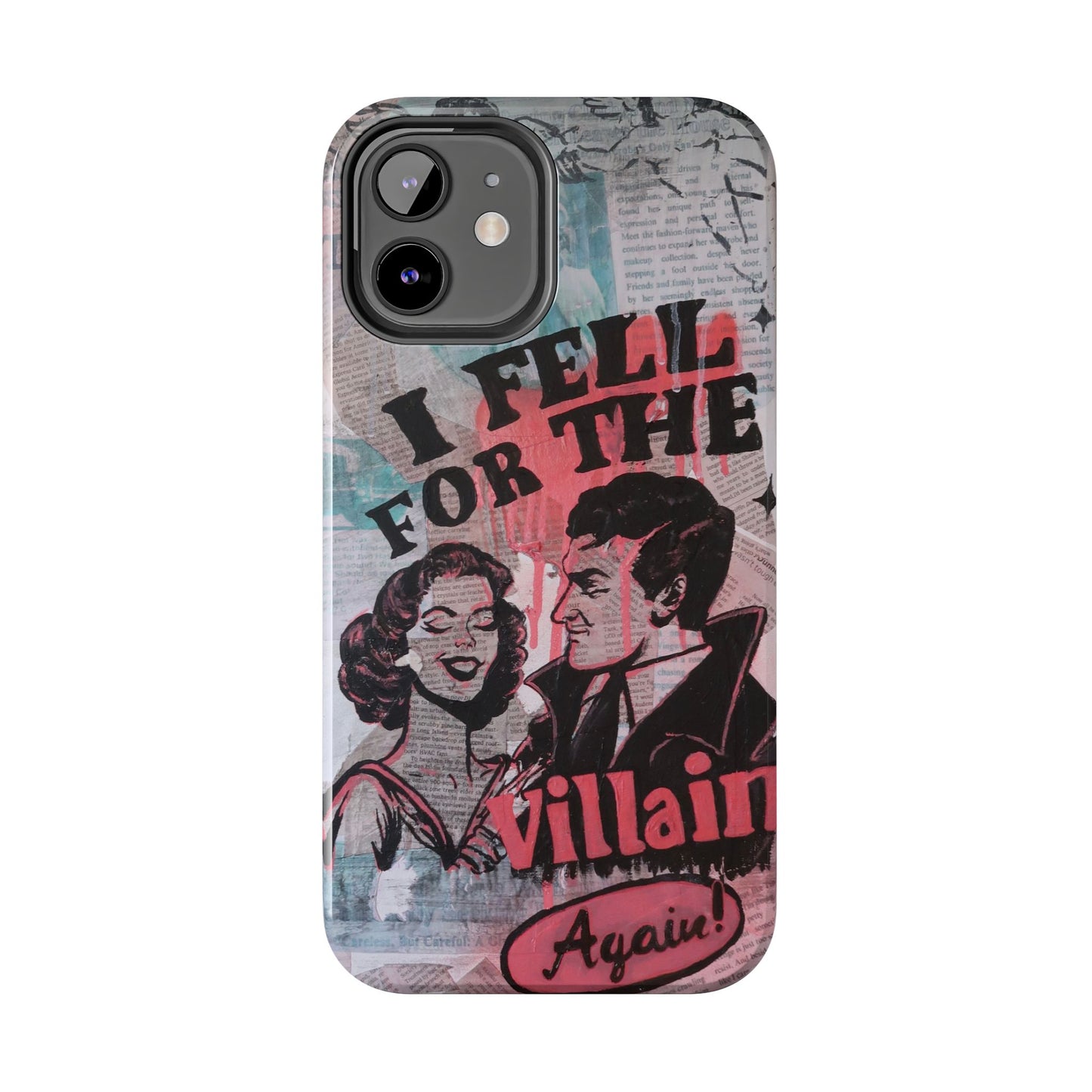 "I Fell for the Villain Again!" Phone Case