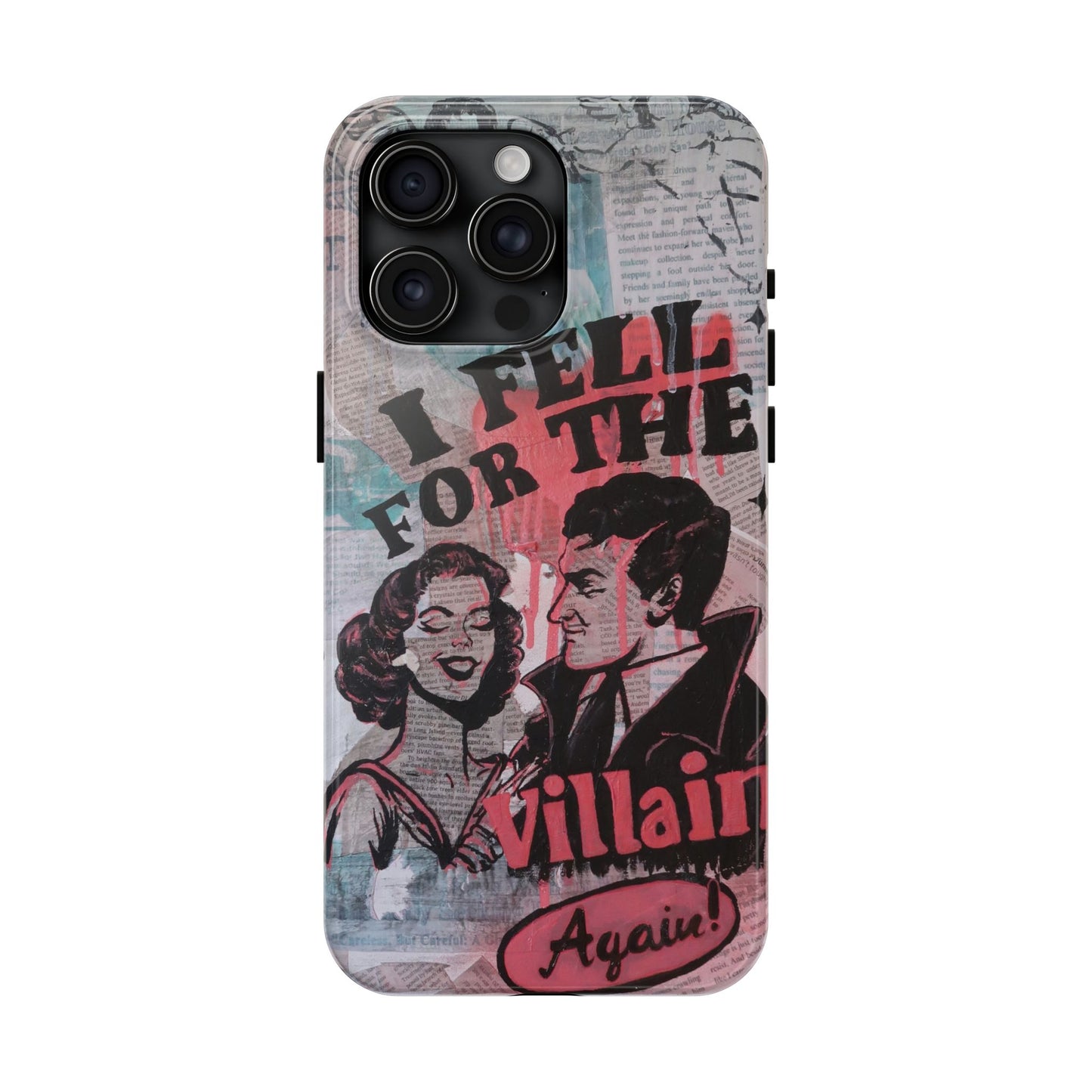 "I Fell for the Villain Again!" Phone Case