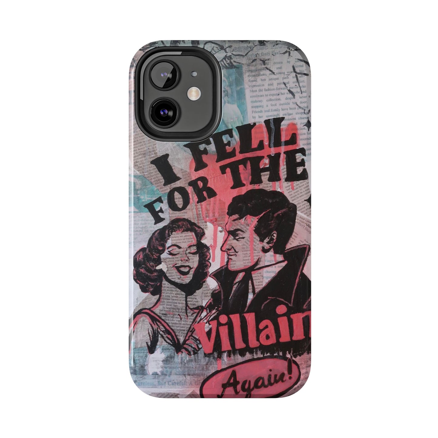"I Fell for the Villain Again!" Phone Case