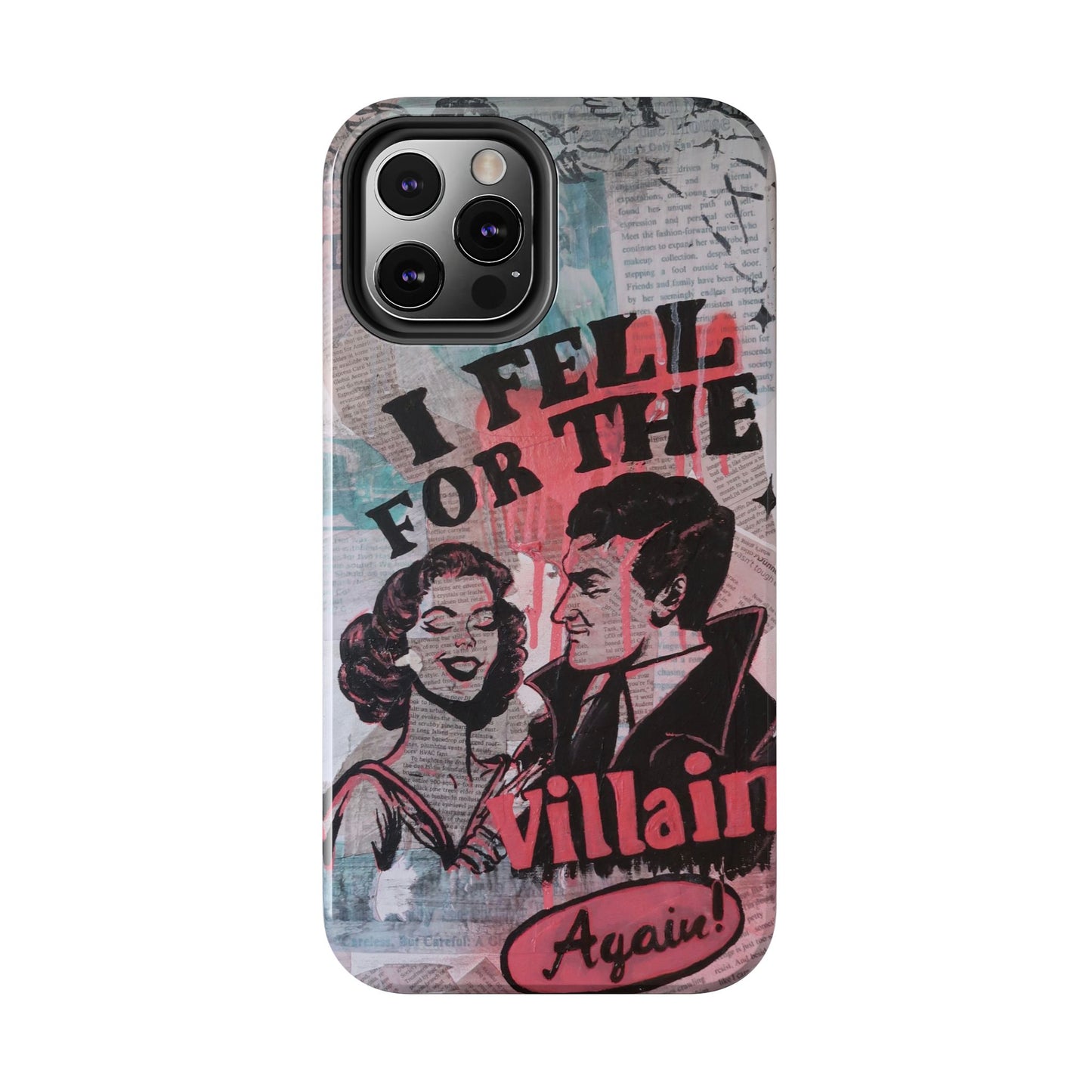 "I Fell for the Villain Again!" Phone Case