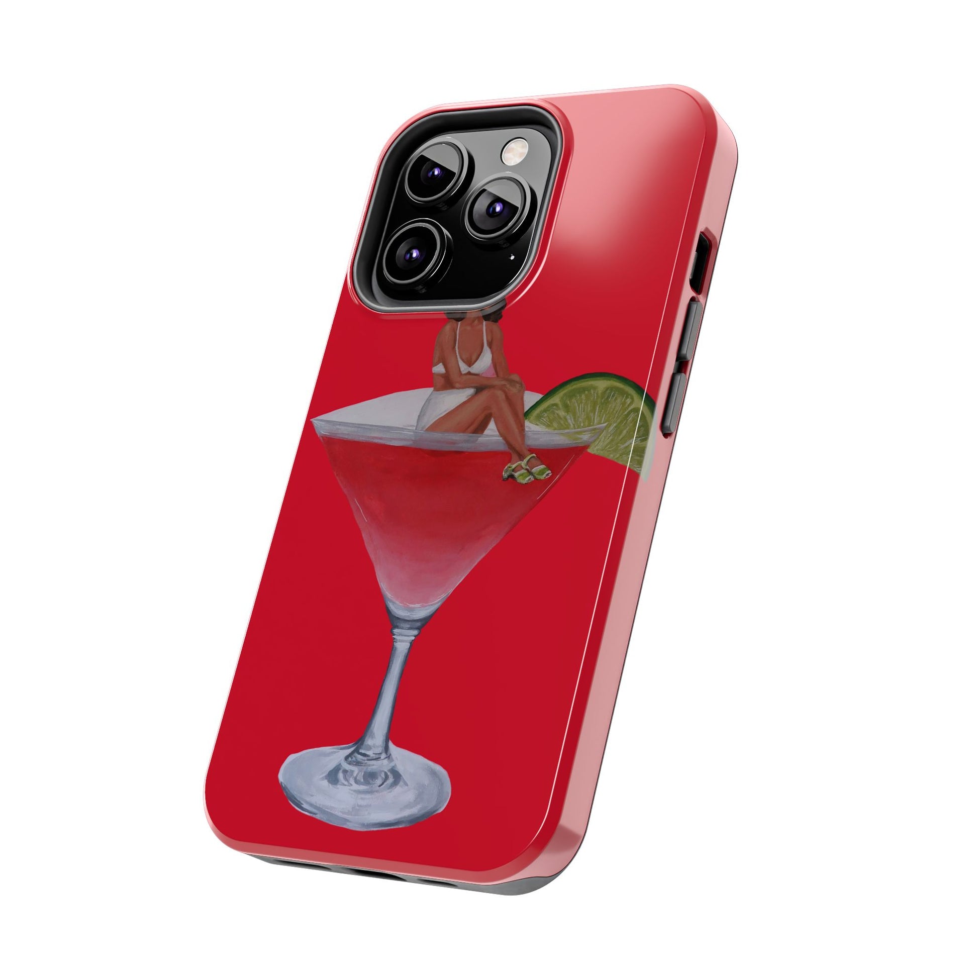 Cosmic Feelings" Red Phone Case Art by B&G Cosmic Feelings" Red Phone Case Art by B&G