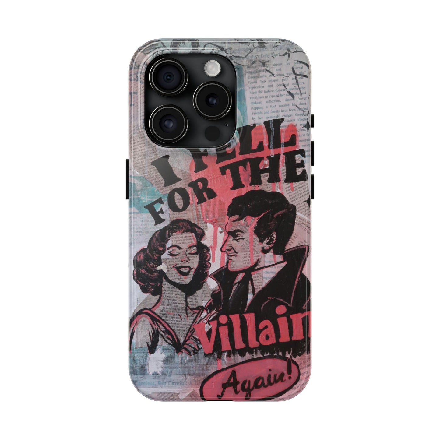 "I Fell for the Villain Again!" Phone Case