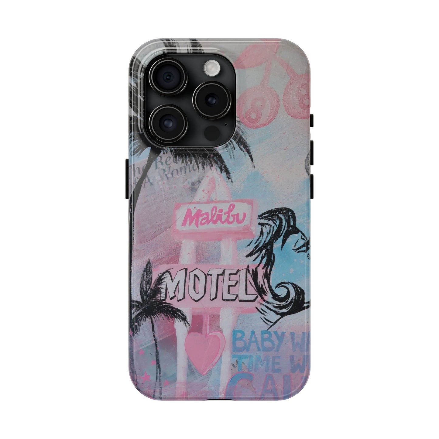 "Malibu Motel" Phone Case